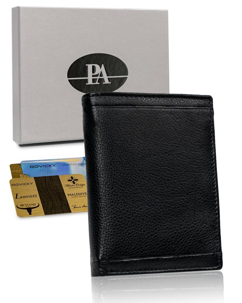 Кошелек мужской Pierre Andreus N1010-PAK BLACK